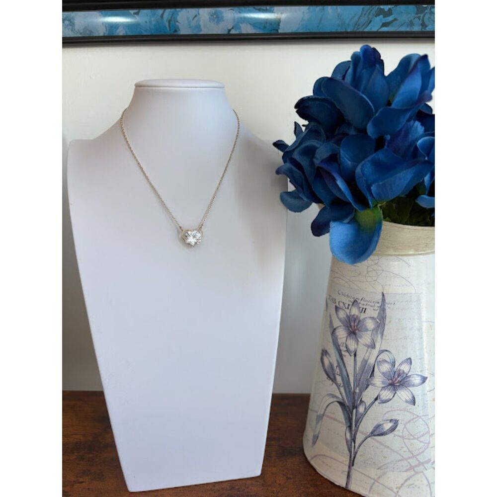 Swarovski Silver Heart Pendant Necklace